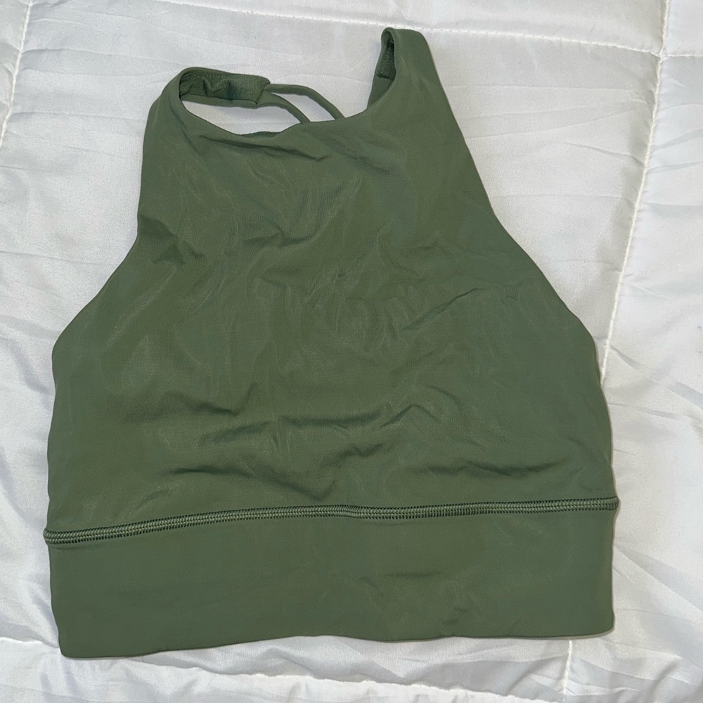 Lulu Lemon Green Training Top